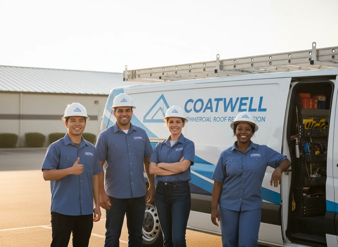 Commercial roof coating company in Bennett, IA